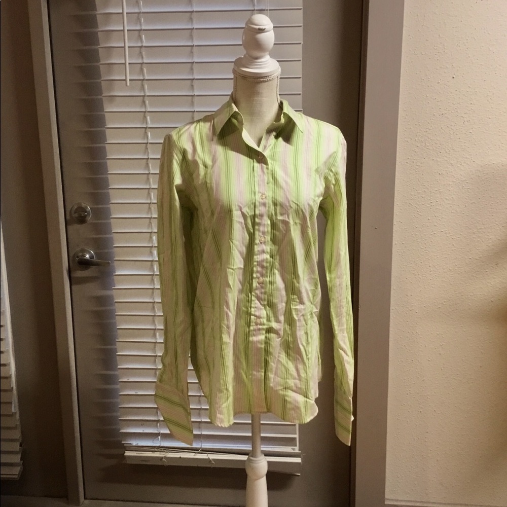 T.M. Lewin Long Sleeve Button-Down Shirt